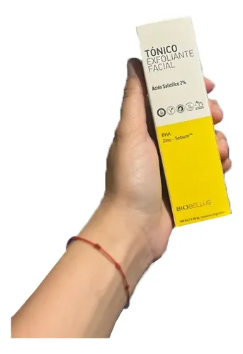Tonico Exfoliante Facial Biobellus Acido Salicilico Vegano