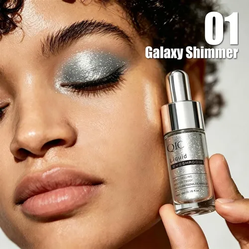 Sombra Líquida Con Brillo Y Efecto Glitter Qic 01 Vía