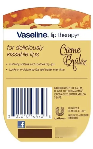 Vaseline Balsamo Labial Lip Therapy Creme 7g