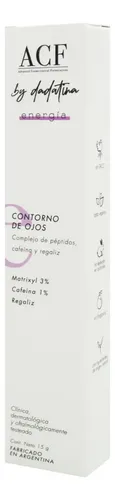 Acf By Dadatina Energía Crema Contorno De Ojos Vegano X 15gr