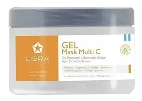 Máscara Facial Gel Mask Con Vitamina C Libra 500g X 3