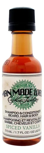 Jabón 3 En 1 Hecho Para El Hombre, Vainilla Especiada, 50 Ml