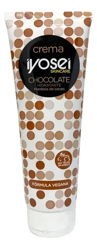 Crema Vegana Para Manos Y Cuerpo De Chocolate 240g X 3/ Uni