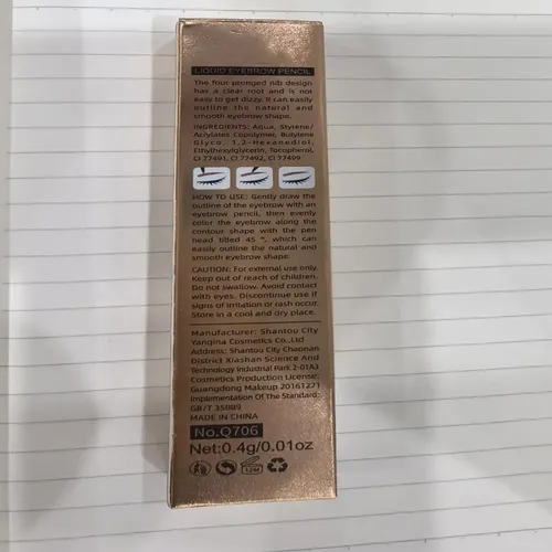 Lápiz De Ceja Microblading Mujer 2 Piezas, Waterproof