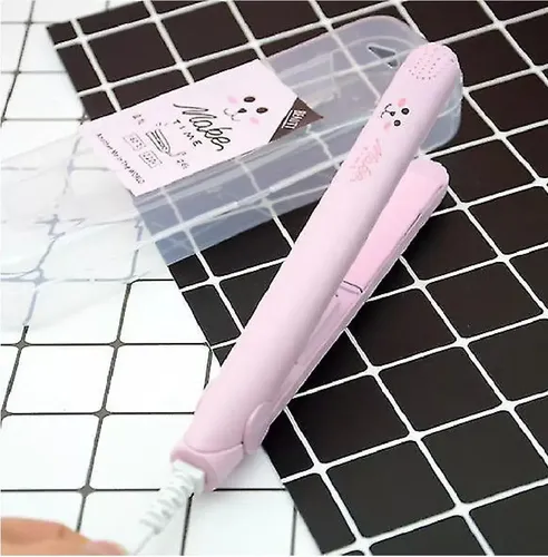 Planchita De Pelo De Cerámica Mini De Viaje Portátil Plancha