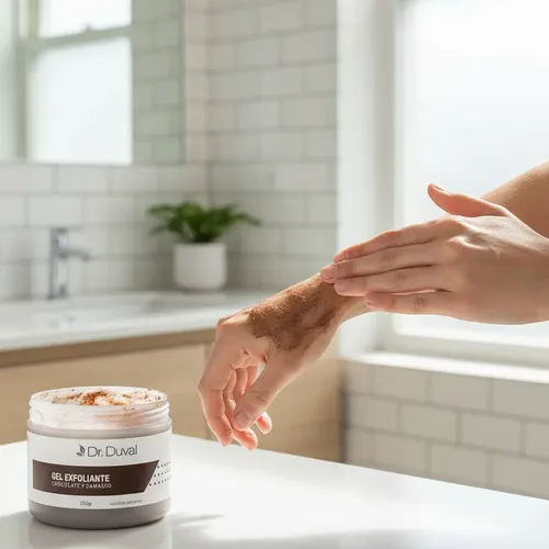 Gel Exfoliante Chocolate Y Damasco Dr. Duval 250gr