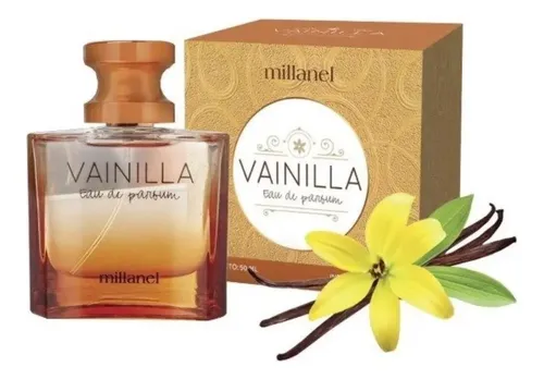 Millanel Vainilla Perfume 50ml Floral Amaderado Spray Vegano Mujer