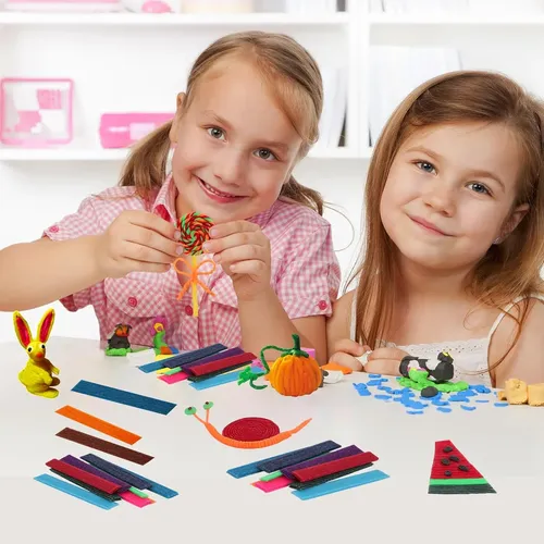 1000 Cintas De Cera Flexibles 13 Colores Para Manualidades