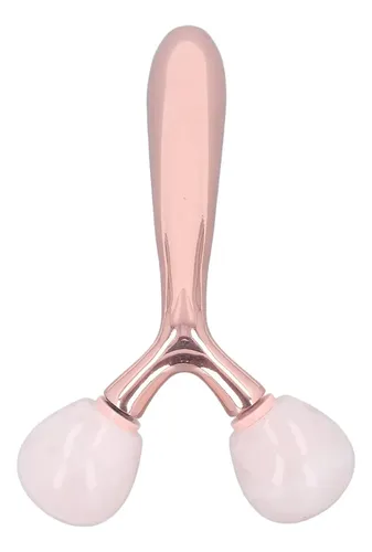 Rodillo Gua Sha Jade Verde Liviano Para Facial
