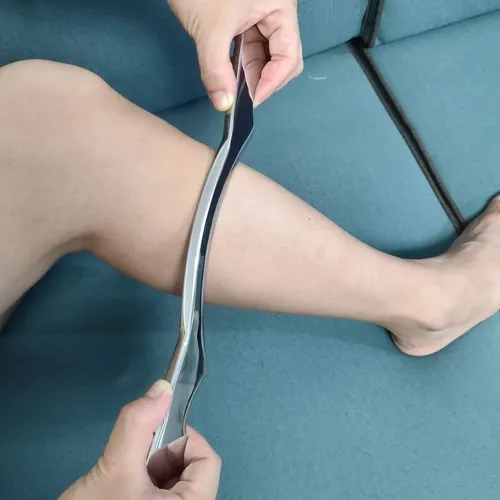 Juego De Herramientas De Masaje Gua Sha De Acero Inoxidable