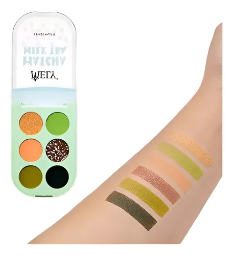 Paleta De 6 Sombras Ojos Mely Pigmentado Maquillaje