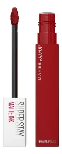 Labial Líquido Maybelline Super Stay Matte Ink – 5ml Acabado Mate Color Exhilarator