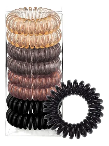 8 Piezas De Cintas Para El Pelo En Espiral Para Mujer  Lazo
