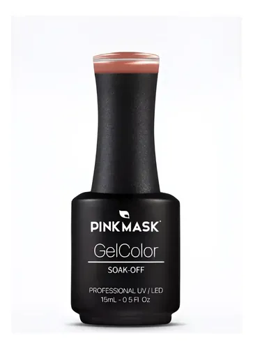 Pink Mask Esmalte Semipermanente Gel Color X 15ml/.5floz Canela