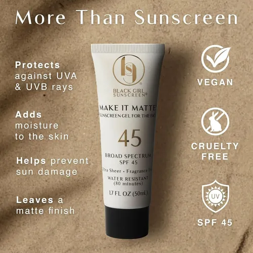 Protector Solar Facial Spf 45 Black Girl Sunscreen