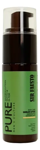 Sir Fausto Pure Serum Detox Crema Hidratante Facial Local Tipo de piel Todo tipo de piel
