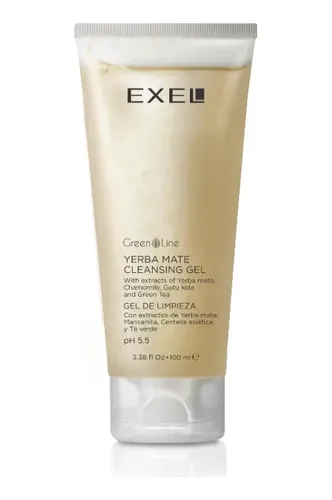 Gel De Limpieza Facial Vegano Exel Green Line 100ml