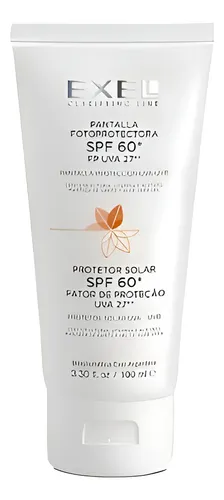 Pantalla Solar Fotoprotectora Spf 60 Exel 100ml Antimanchas.