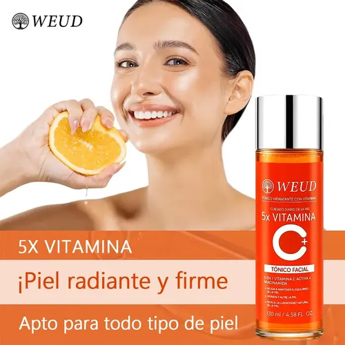 Tónico Antioxidante Weud Que Hidrata Y Reafirma La Vitamina