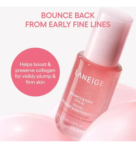 Sérum Laneige Bouncy & Firm Antiedad 30ml Piel Lisa y Luminosa