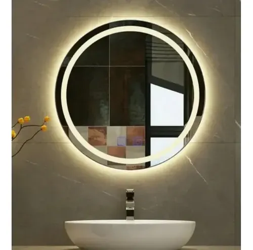Espejo Led Redondo Atlantik Luz Cálida/fría/neutra