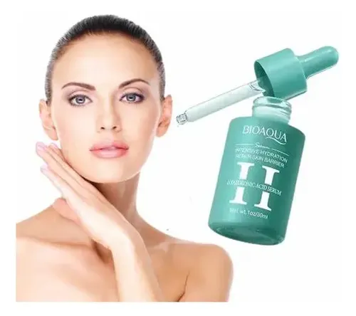 Sérum Ácido Hialurónico Facial Bioaqua Hidratante Aplicación