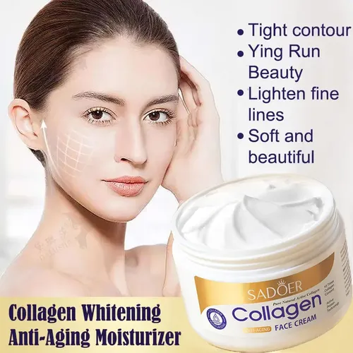 Set De Colágeno Para El Cuidado De La Piel, Crema Facial Bla