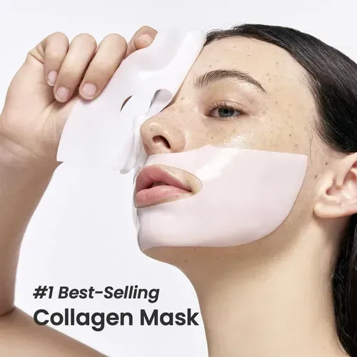 Mascarilla Facial De Hidrogel Hidratante Intensa Colágeno X4