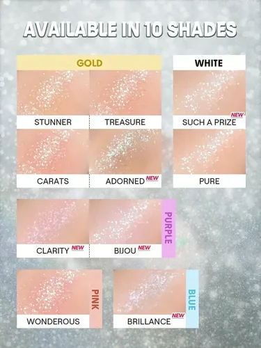 Sheglam – Enigma Sparkly Eyeshadow (sombra Individual) Color Clarity