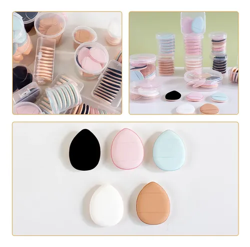 Esponjas De Maquillaje Powder Puff 12 Piezas