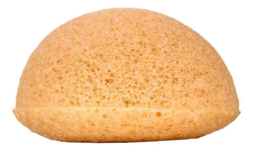 Esponja Facial Konjac Arcilla Amarilla Piel Atopica Korea