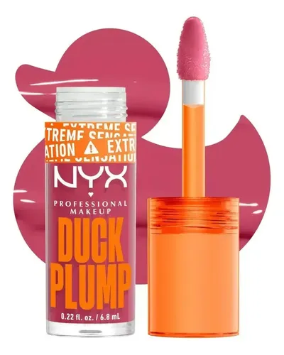 Brillo Labial Voluminizador NYX DUCK PLUMP en Strike a Rose