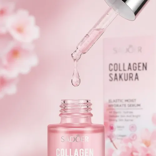 Serum Facial Sadoer Colágeno Sakura 30ml Anti-edad Hidratante Piel