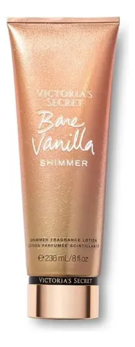 Kit Victoria Secret Bare Vanilla Shimmer Body Splash + Crema