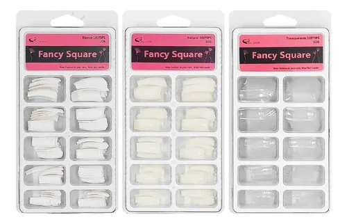 Tips Uñas Esculpidas Profesionales X 100u Base Fina