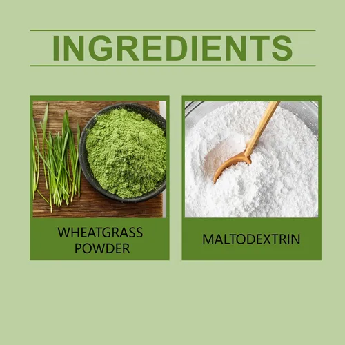 Polvo Hierba Cebada Orgánica Nutritivo