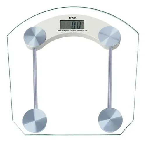 Balanza Digital Baño Bz3 Vidrio Templado 180kg Pantalla RJ4033