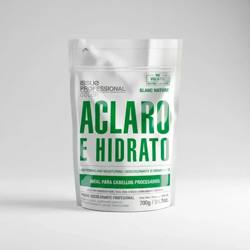 Polvo Decolorante Issue Blanc Nature Cabello Procesado X700g