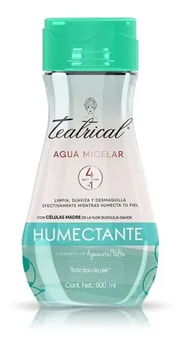 Teatrical Micelar Extracto De Palta Humectante X600 Ml
