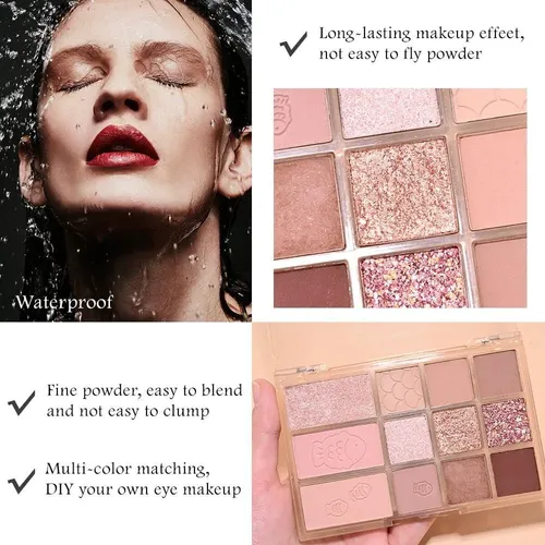 Paleta De Sombras Amy’s Diary 12-04 Rose Gold