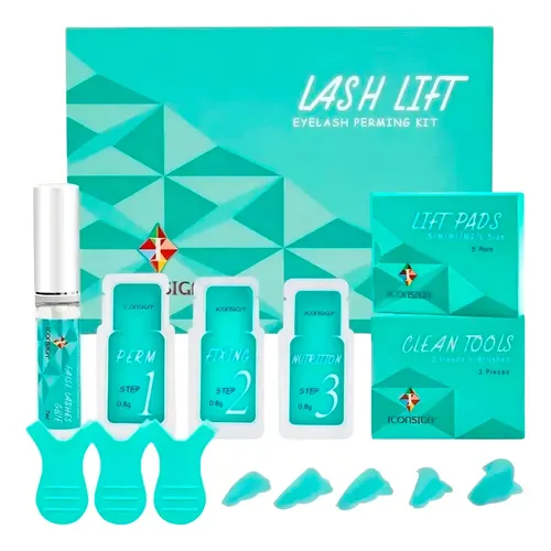 Kit Profesional Lash Lifting Rizado Pestañas Iconsign Pro Color Transparente