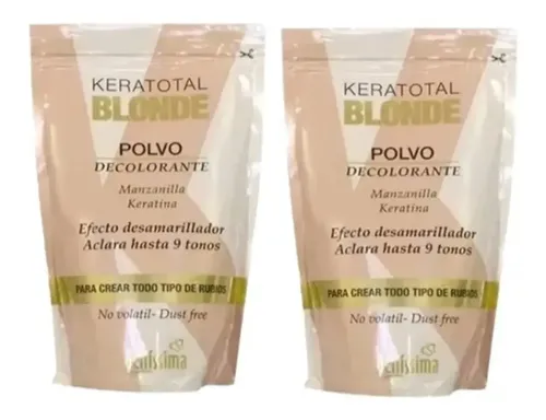 Polvo Decolorante Blonde Bellisima Combo X2 Peluqueria