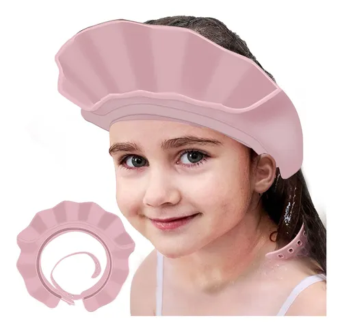 Gorro De Ducha Para Bebé Komidk Ajustable De Silicona