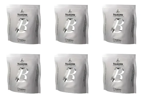 Polvo Decolorante Diamond B X6 Unidades Framesi X500gr