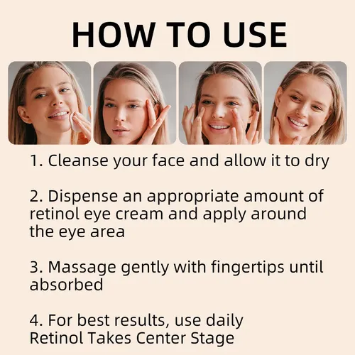 Crema Contorno Ojos Retinol Antiarrugas Lifting Todo Tipo De Piel Día/noche