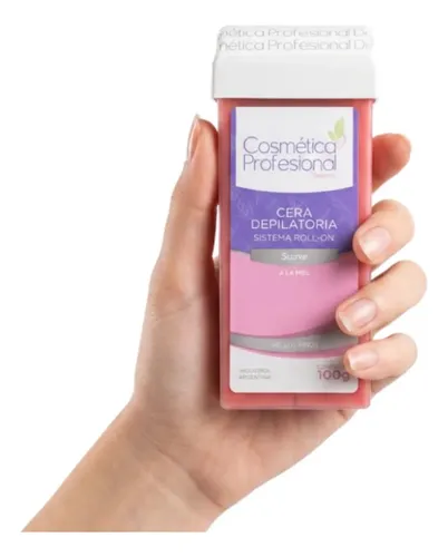 Cera Depilatoria Roll-on Suave Cosmética Profesional 100g