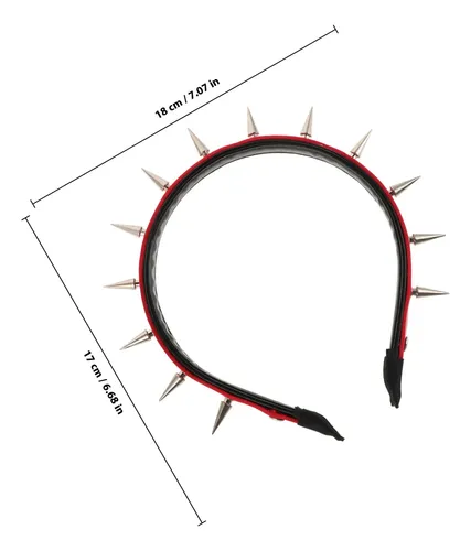 Diadema Con Pinchos For Mujer, Estilo Gótico Punk, For 2026