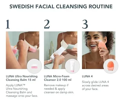 Foreo Luna 4 Set Limpiador Facial Masajeador Reafirmante