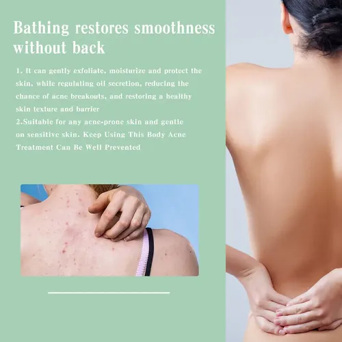2×cura El Acné Espalda Con Ácido Salicílico Aceite Árb .