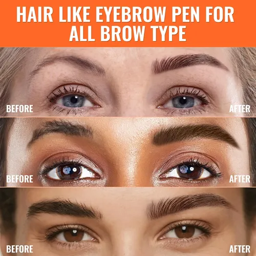 Lápiz De Cejas Imethod 2 En 1 Delineador Microblading Imperm
